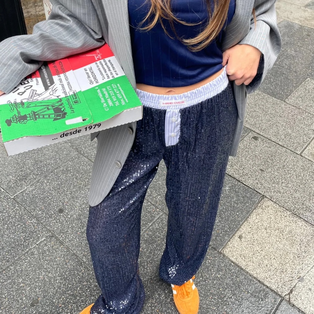 HAND OVER EX BOYFRIEND SEQUIN PANTS